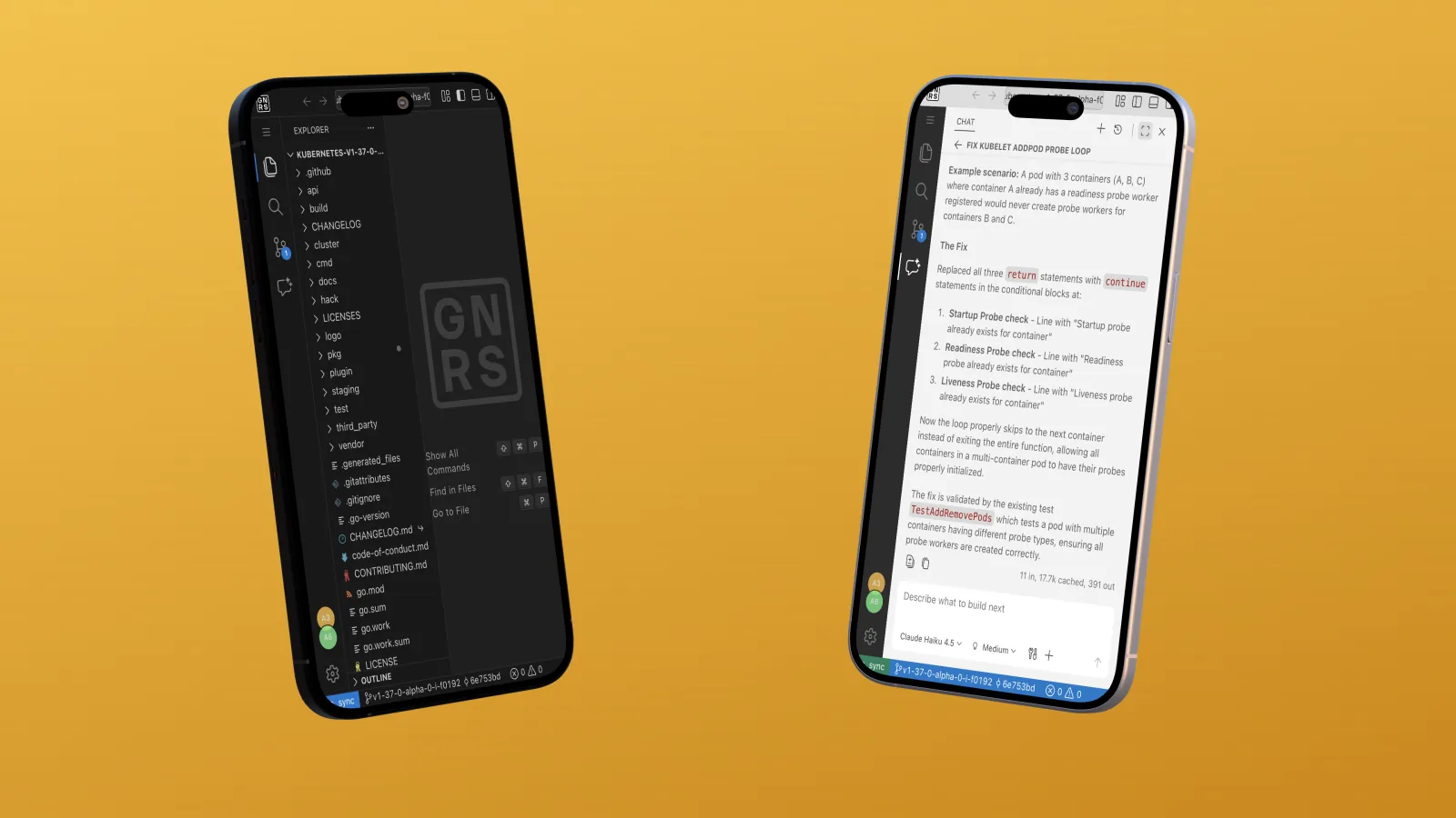 VSCode IDE in the browser